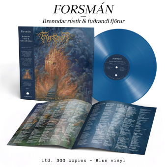 FORSMAN Brenndar Rústir og Fuðrandi Fjörur LP SOLID BLUE [VINYL 12"]